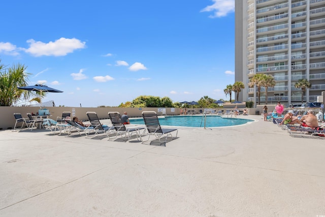 9840 Queensway Blvd Unit 1007, Myrtle Beach, SC 29572 - community pool with a patio