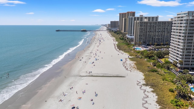 9840 Queensway Blvd Unit 1007, Myrtle Beach, SC 29572 - water view with nearby beach
