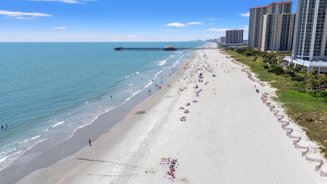 9840 Queensway Blvd Unit 1007, Myrtle Beach, SC 29572 - water view with nearby beach