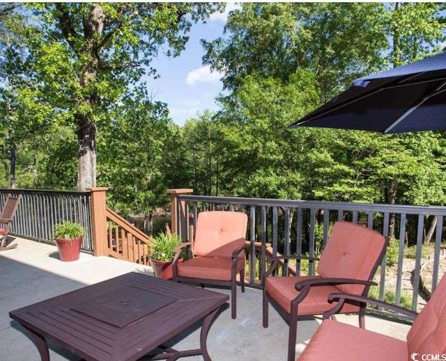 982 Cherrystone Loop, Conway, SC 29526 - view of wooden deck