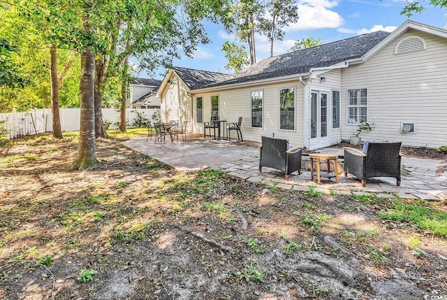 130 Ashton Cir, Myrtle Beach, SC 29588 - back of property with fence and a patio