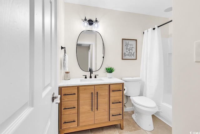 130 Ashton Cir, Myrtle Beach, SC 29588 - full bathroom featuring toilet, vanity, and tile patterned floors