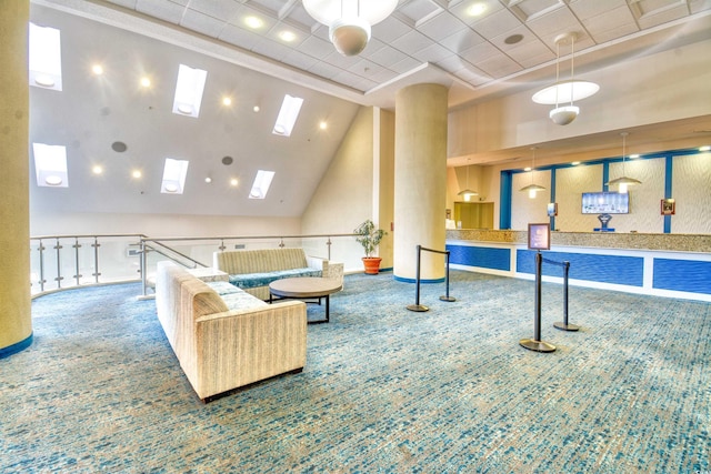 view of community lobby