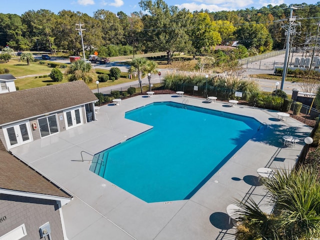1208 Camlet Ln, Little River, SC 29566 - community pool featuring fence and a patio area