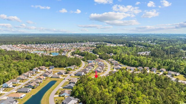 1208 Camlet Ln, Little River, SC 29566 - view of property location featuring nearby suburban area, a heavily wooded area, and a nearby body of water