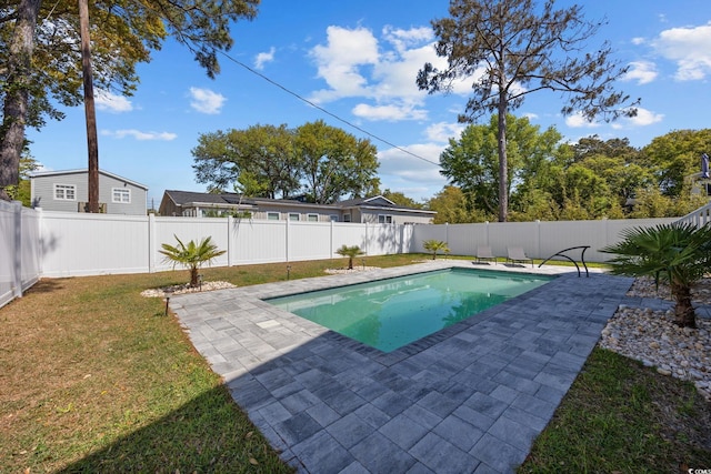 2602 Holly Dr, North Myrtle Beach, SC 29582 - view of pool featuring a patio