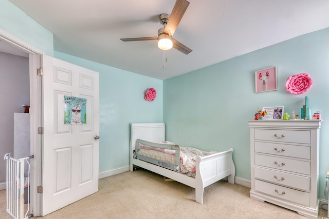 190 Hamilton Way, Conway, SC 29526 - carpeted bedroom featuring baseboards and ceiling fan