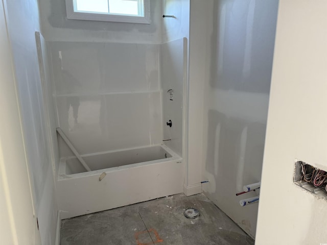 135 Stonewall Cir Unit 7-2, Longs, SC 29568 - bathroom with shower / washtub combination and concrete flooring