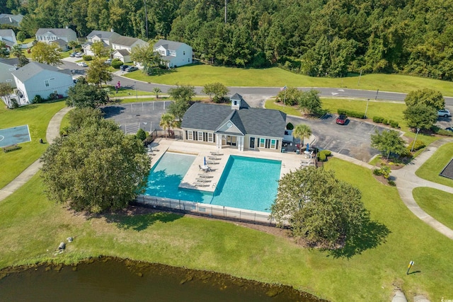 622 Oakhurst Dr, Myrtle Beach, SC 29579 - drone / aerial view of a pool