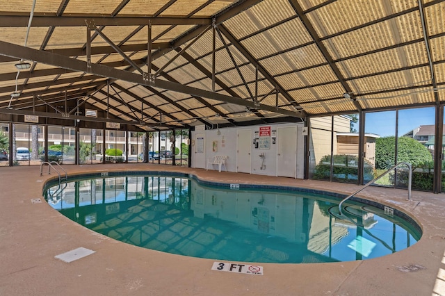 view of pool