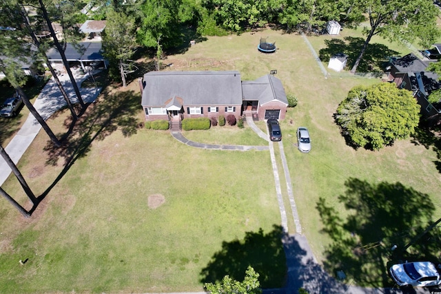 aerial view of property and surrounding area