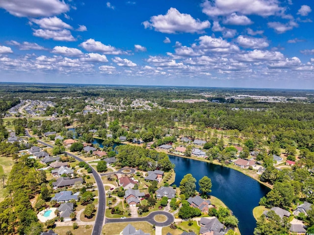 8231 Forest Lake Dr, Conway, SC 29526 - aerial view featuring a residential view and a water view