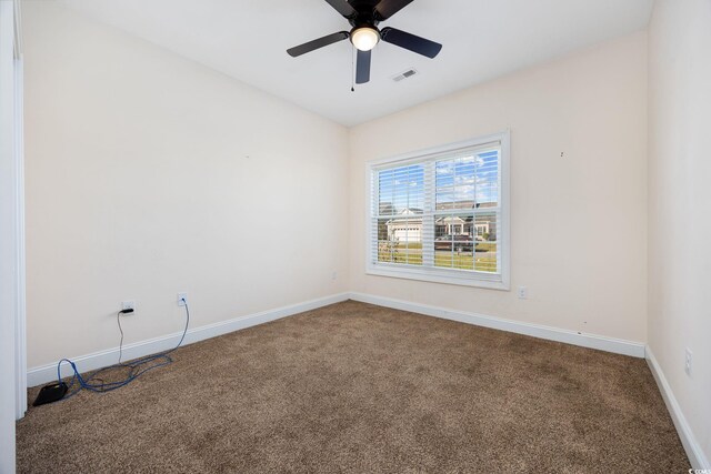 237 Copperwood Loop, Conway, SC 29526 - carpeted spare room with baseboards and ceiling fan