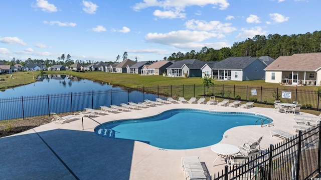237 Copperwood Loop, Conway, SC 29526 - community pool with a residential view, a patio area, and a water view
