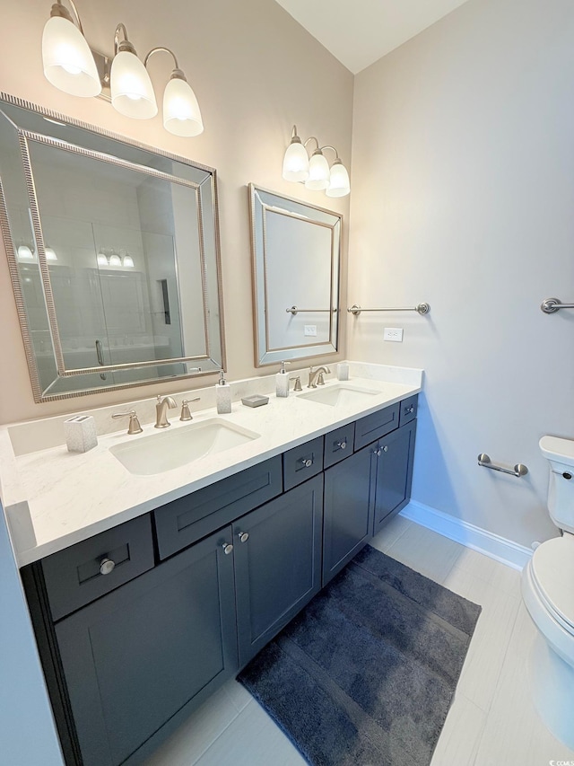 1025 World Tour Blvd Unit 205, Myrtle Beach, SC 29579 - full bath with toilet, a sink, and double vanity