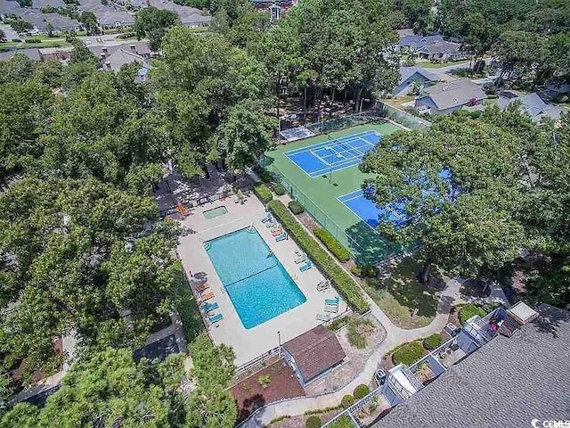 830 44th Ave N Unit B4, Myrtle Beach, SC 29577 - aerial view of a pool area