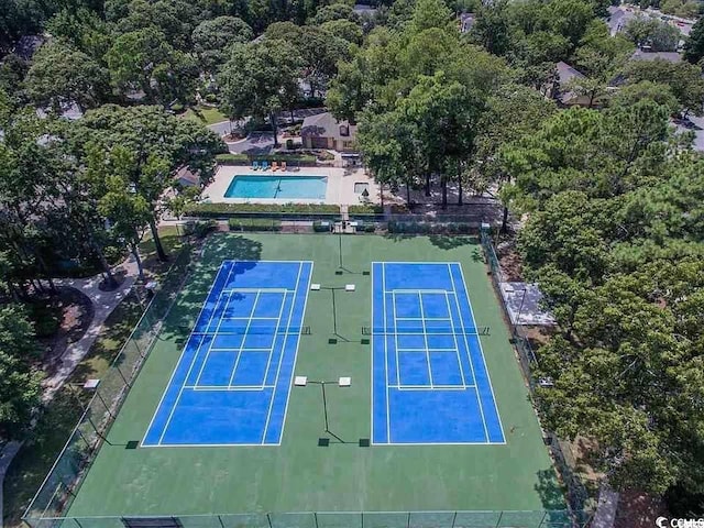 aerial view