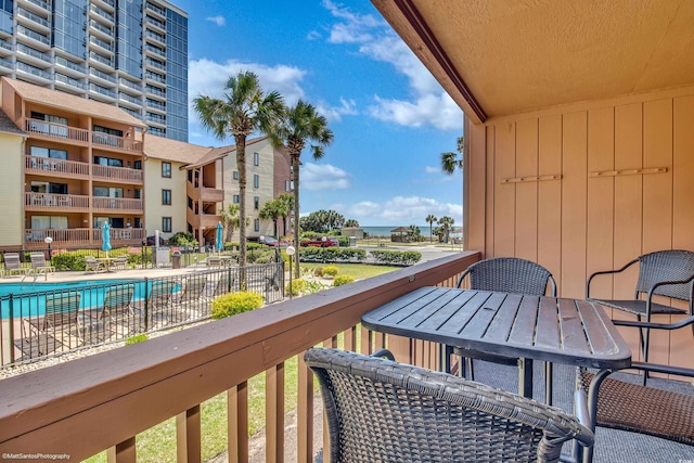 5507 N Ocean Blvd Unit 105, Myrtle Beach, SC 29577 - view of balcony