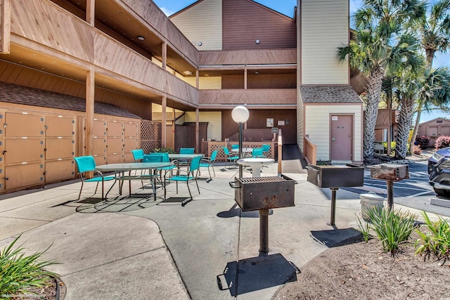 5507 N Ocean Blvd Unit 105, Myrtle Beach, SC 29577 - view of patio with outdoor dining space