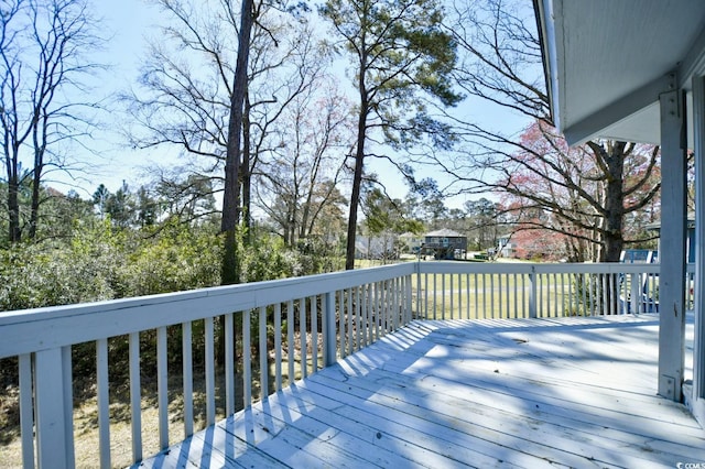 742 Tall Oaks Ct, Myrtle Beach, SC 29588 - view of deck