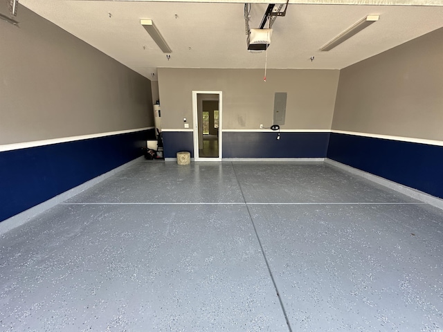 514 Hay Hill Ln Unit C, Myrtle Beach, SC 29579 - garage with a garage door opener and electric panel