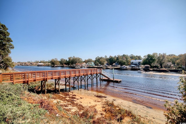 1533 Lanterns Rest Rd Unit 304, Myrtle Beach, SC 29579 - view of dock featuring a water view