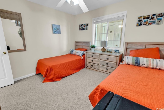 4430 Eastport Blvd Unit L15, Little River, SC 29566 - carpeted bedroom featuring ceiling fan and baseboards