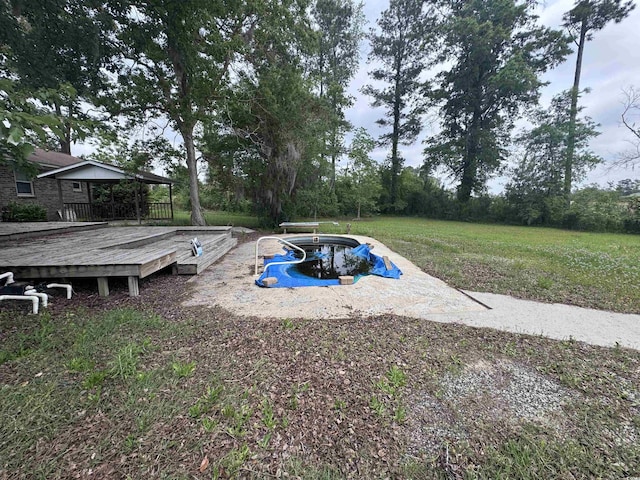 2560 Wise Rd, Conway, SC 29526 - view of yard with a gazebo and a wooden deck