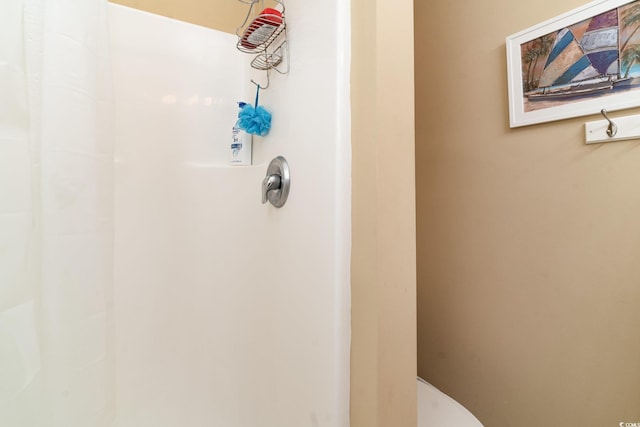 830 Howard Ave Unit D, Myrtle Beach, SC 29577 - bathroom featuring a shower and toilet