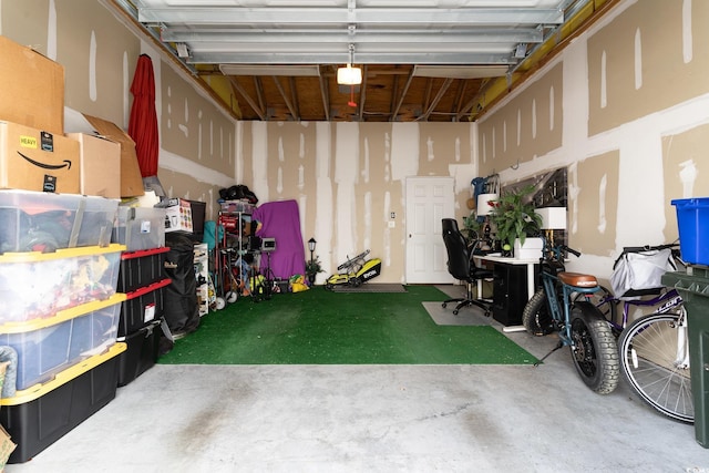 830 Howard Ave Unit D, Myrtle Beach, SC 29577 - garage with a garage door opener