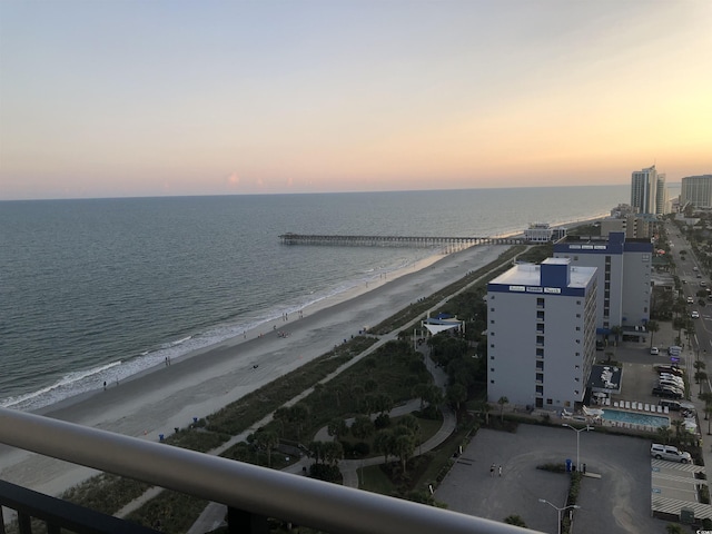 504 N Ocean Blvd Unit 1810, Myrtle Beach, SC 29577 - water view featuring a view of the beach