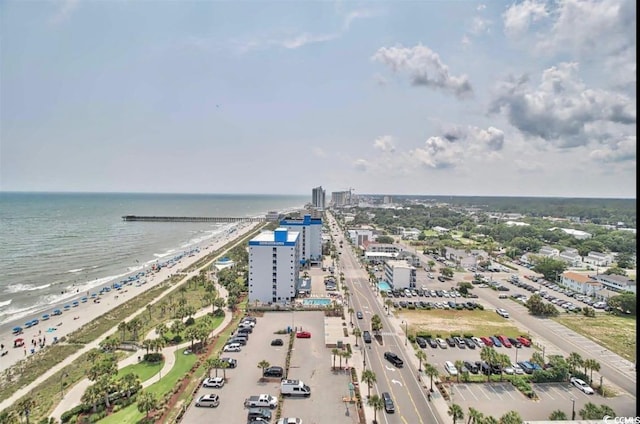 504 N Ocean Blvd Unit 1810, Myrtle Beach, SC 29577 - drone / aerial view with a water view