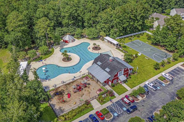1004 Harvester Cir Unit 1004, Myrtle Beach, SC 29579 - bird's eye view of a pool