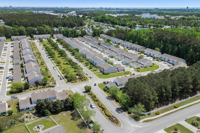 1004 Harvester Cir Unit 1004, Myrtle Beach, SC 29579 - aerial view of a tree filled landscape and a large body of water