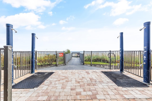 view of gate