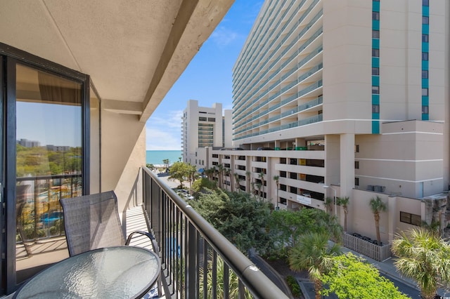 208 74th Ave N Unit 2517, Myrtle Beach, SC 29572 - balcony with a water view