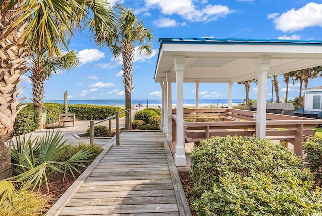 5511 N Ocean Blvd Unit 209, Myrtle Beach, SC 29577 - view of community with a water view