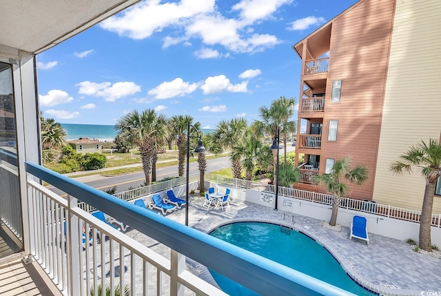 5511 N Ocean Blvd Unit 209, Myrtle Beach, SC 29577 - community pool featuring a water view