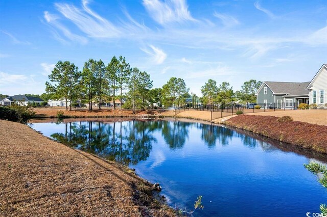 163 Sago Palm Dr, Myrtle Beach, SC 29579 - water view with fence