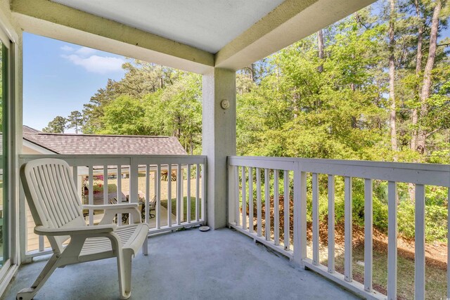 4601 Greenbriar Dr Unit 201, Little River, SC 29566 - view of balcony