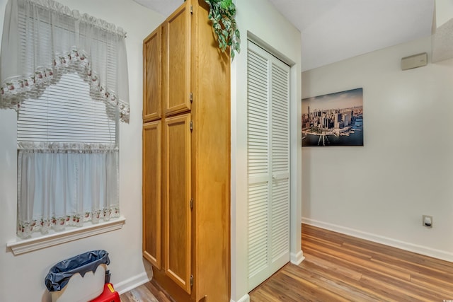 4601 Greenbriar Dr Unit 201, Little River, SC 29566 - interior space with light wood-type flooring and baseboards