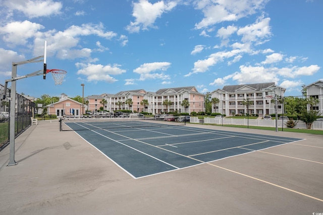 619 Waterway Village Blvd Unit 7C, Myrtle Beach, SC 29579 - view of sport court with fence and a residential view