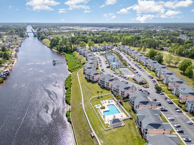 619 Waterway Village Blvd Unit 7C, Myrtle Beach, SC 29579 - aerial view featuring a water view