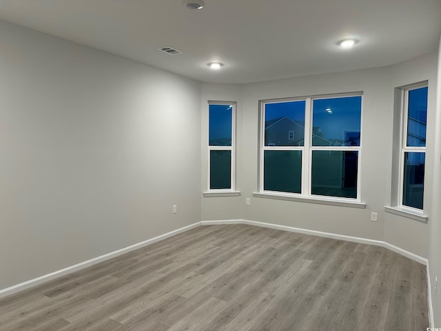 190 Glengrove Ln, Murrells Inlet, SC 29576 - spare room with light wood-type flooring and baseboards