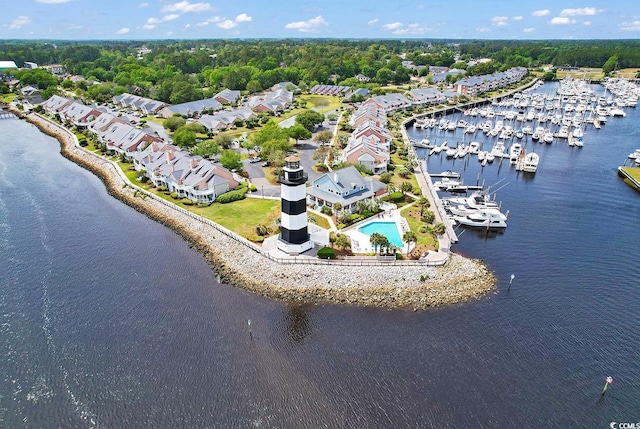 4755 Lightkeepers Way Unit 15-E, Little River, SC 29566 - aerial view featuring a water view