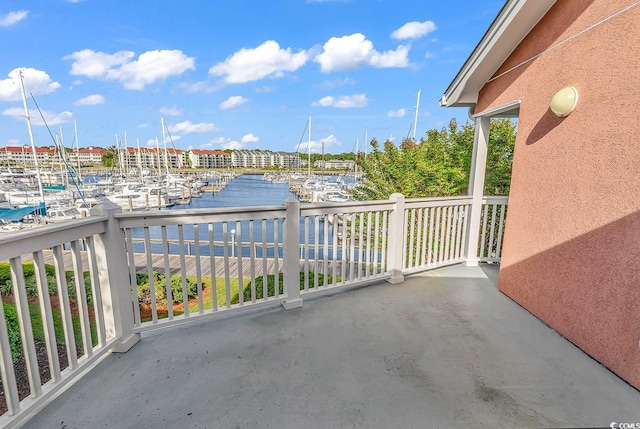 4755 Lightkeepers Way Unit 15-E, Little River, SC 29566 - balcony with a water view