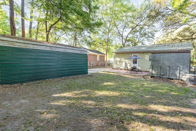 508 Pearl St, Conway, SC 29527 - view of yard with fence and a patio