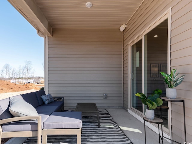 view of patio / terrace with outdoor lounge area