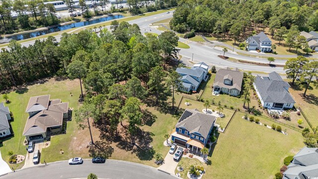 600 Waterbridge Blvd, Myrtle Beach, SC 29579 - birds eye view of property featuring a residential view and a water view