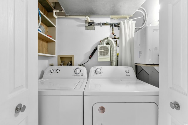 1012 N Waccamaw Dr Unit 507, Murrells Inlet, SC 29576 - washroom with independent washer and dryer